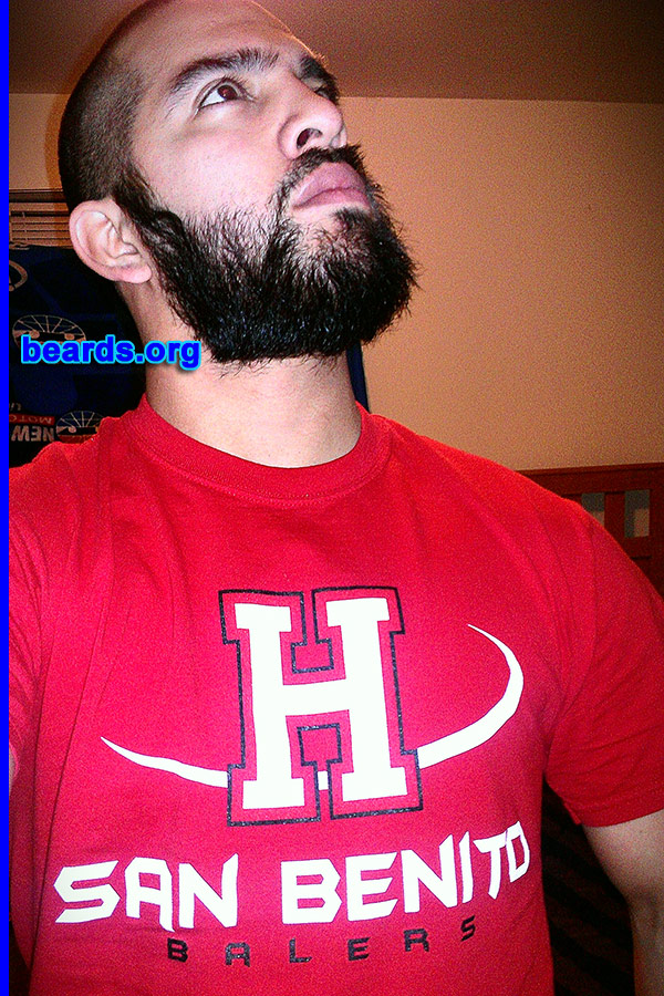 Jacob
Bearded since: 2012. I am an occasional or seasonal beard grower.

Comments:
Why did I grow my beard? Because i love how it looks. No matter what anyone thinks about, I feel more like myself.

How do I feel about my beard?  I think it is a beast. Yet it kind of grows more on one side and sort of looks lopsided. I keep trying to make it straight, but I think that makes it more odd.
Keywords: full_beard