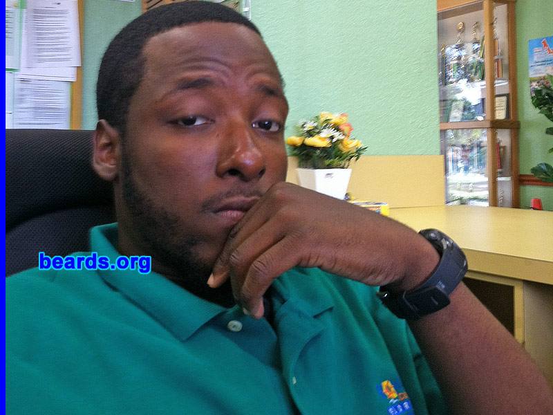 K.C.
Bearded since: May 2012. I am a dedicated, permanent beard grower.

Comments:
Why did I grow my beard? No reason.

How do I feel about my beard? Feels great to have a beard since not everyone can grow a beard.
