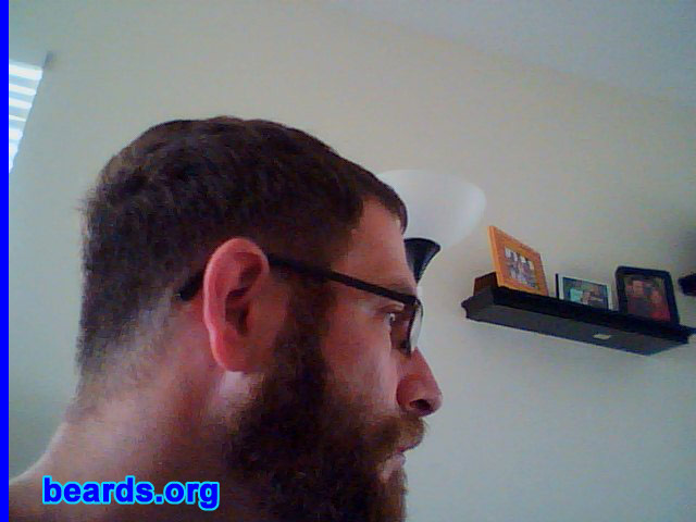 Larry
Bearded since: 2008. I am a dedicated, permanent beard grower.

Comments:
I grew my beard because it feels and looks cool.

How do I feel about my beard? I like the look of the beard and want to grow it out fuller and thicker. 
Keywords: full_beard