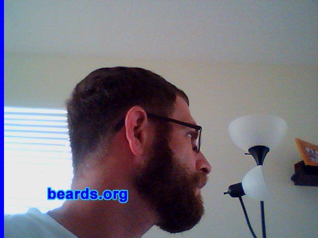 Larry
Bearded since: 2008. I am a dedicated, permanent beard grower.

Comments:
I grew my beard because it feels and looks cool.

How do I feel about my beard? I like the look of the beard and want to grow it out fuller and thicker. 
Keywords: full_beard