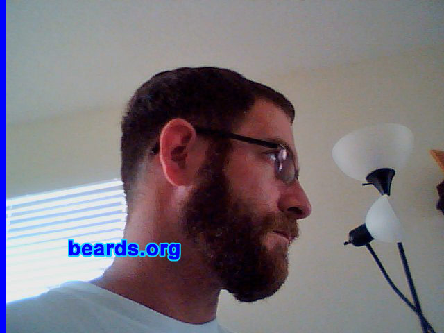 Larry
Bearded since: 2008. I am a dedicated, permanent beard grower.

Comments:
I grew my beard because it feels and looks cool.

How do I feel about my beard? I like the look of the beard and want to grow it out fuller and thicker. 
Keywords: full_beard