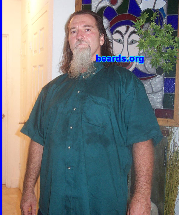 Ricky Lee
Bearded since: January 2009.  I am a dedicated, permanent beard grower.

Comments:
I grew my beard because it's muy macho.

How do I feel about my beard?  It's muy macho and handsome.
Keywords: goatee_mustache