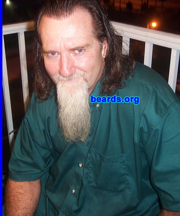 Ricky Lee
Bearded since: January 2009.  I am a dedicated, permanent beard grower.

Comments:
I grew my beard because it's muy macho.

How do I feel about my beard?  It's muy macho and handsome.
Keywords: goatee_mustache