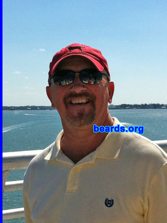 Ron
Bearded since: 1974.  I am a dedicated, permanent beard grower.

Comments:
Why did I grow my beard? Started in college in the '70s. Was lazy and didn't like to shave.

How do I feel about my beard? It's my signature look. I wouldn't want to be without it. Sometimes it gets a little color put in it.  Wonder how that happens...
Keywords: goatee_mustache