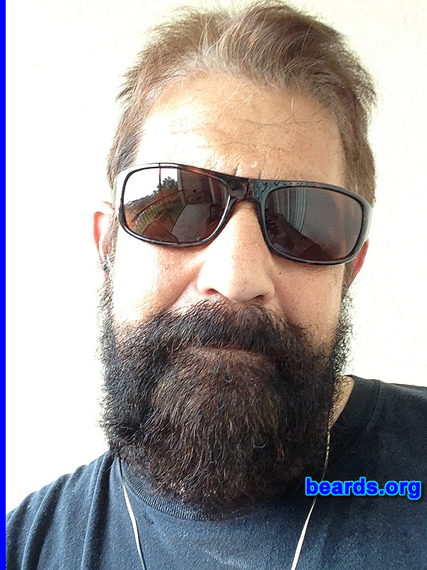 Steve H.
Bearded since: 1990s. I am a dedicated, permanent beard grower.

Comments:
Why did I grow my beard? I love beards.  Always have and always will!

How do I feel about my beard? I am going for the YEARD look! These new photos are a little over four months of growth.
Keywords: full_beard