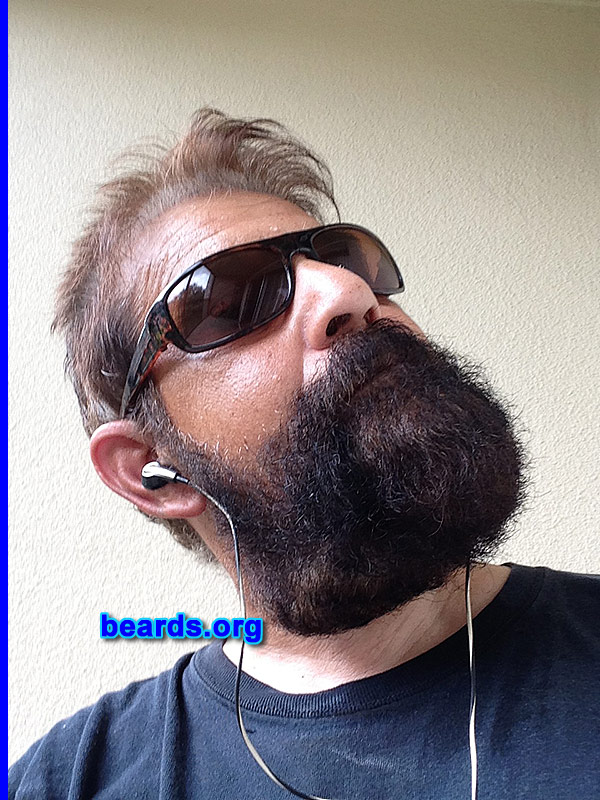 Steve H.
Bearded since: 1990s. I am a dedicated, permanent beard grower.

Comments:
Why did I grow my beard? I love beards.  Always have and always will!

How do I feel about my beard? I am going for the YEARD look! These new photos are a little over four months of growth.
Keywords: full_beard