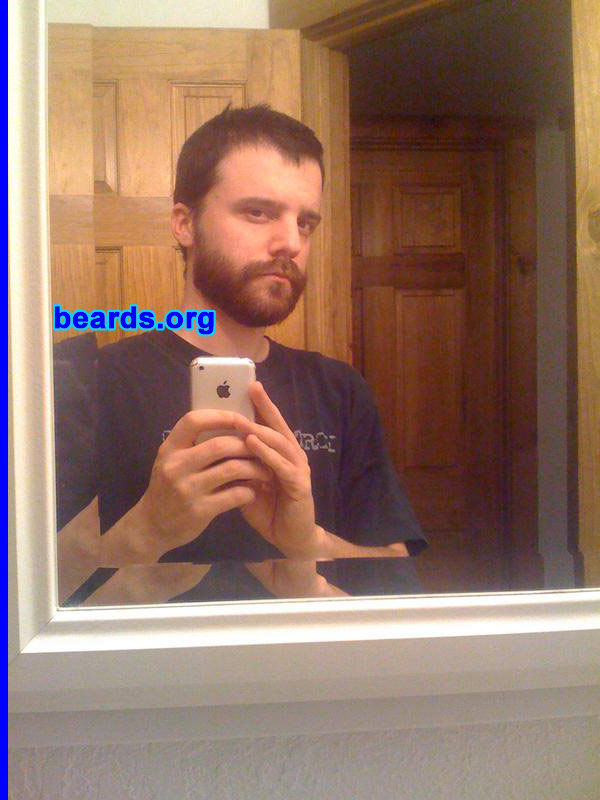 Steve
Bearded since: 2008.  I am an experimental beard grower.

Comments:
I grew my beard because I wanted to try something different. I've always had a goatee since I was nineteen. It was time for a change to see what I looked like with a full beard.

How do I feel about my beard? Love it! I get a lot of compliments.
Keywords: full_beard