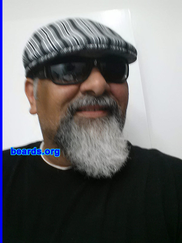 Tony
Bearded since: 1985. I am a dedicated, permanent beard grower.

Comments:
Why did I grow my beard? Always liked the facial hair.

How do I feel about my beard? Love it.
Keywords: goatee_mustache