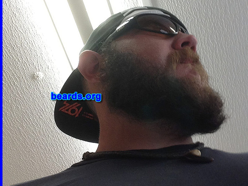 Alan S.
Bearded since: 2007. I am a dedicated, permanent beard grower.

Comments:
I grew my beard because of the immense power it exudes into everyday life.

How do I feel about my beard? I love my beard because I don't wear it. My beard wears my face.
Keywords: full_beard