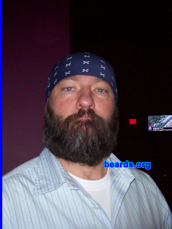Charles
Bearded since: 2004.  I am a dedicated, permanent beard grower.

Comments:
I grew my beard because I hate shaving with a passion.

How do I feel about my beard?  Yes, it's very hairy.
Keywords: full_beard