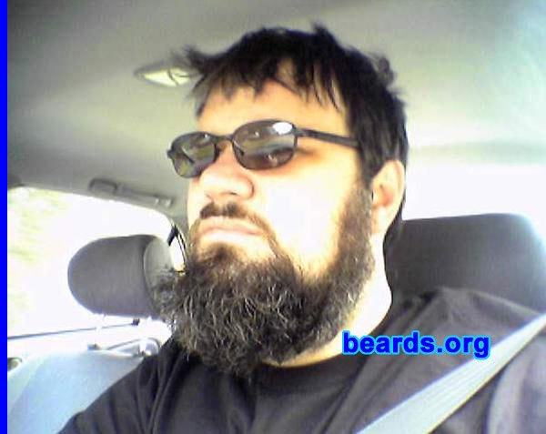Frank
Bearded since: 1992.  I am a dedicated, permanent beard grower.

Comments:
I grew my beard because of  laziness.

How do I feel about my beard?  Wish it would grow more on my cheeks...also wish the 'stache were thicker.
Keywords: full_beard