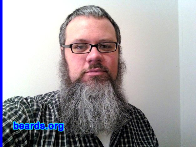 Frank
Bearded since: 2002.  I am a dedicated, permanent beard grower.

Comments:
I grew my beard because I was tired of shaving.

How do I feel about my beard? It's a shame it's going gray.
Keywords: full_beard