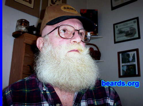 Jimmy
Bearded since: 2002. I am a dedicated, permanent beard grower.

Comments:
I've always wanted to wear a beard, but had to delay growing one because of serving over 20 years in the military. I love my beard and never intend to be without one.
Keywords: full_beard