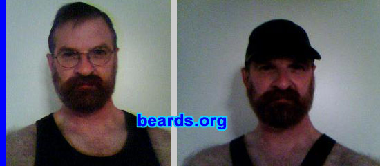 Juan
Bearded since: 1977.  I am a dedicated, permanent beard grower.

Comments:
I can grow a beard pretty well. It is one of the few things that sets me apart from other men.

The very few times I have removed my beard felt as if I removed an arm or a leg. It is very much a part of how I define myself.
Keywords: full_beard