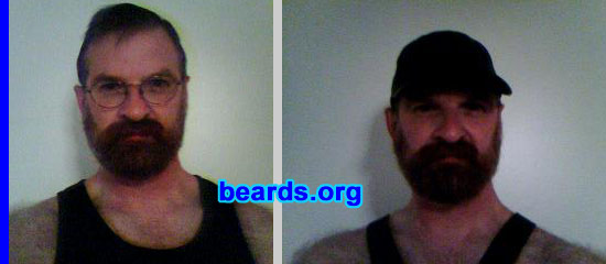 Juan
Bearded since: 1977.  I am a dedicated, permanent beard grower.

Comments:
I can grow a beard pretty well. It is one of the few things that sets me apart from other men.

The very few times I have removed my beard felt as if I removed an arm or a leg. It is very much a part of how I define myself.
Keywords: full_beard