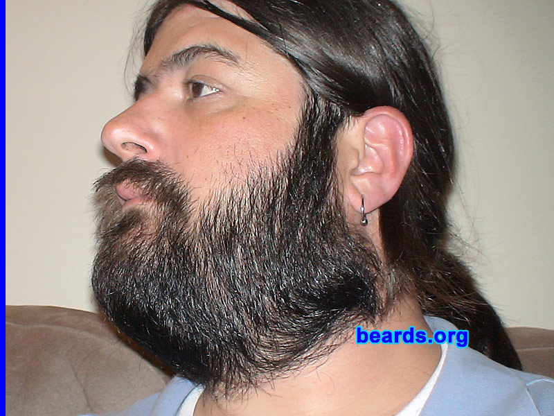 Josh B.
Bearded since: 1993.  I am a dedicated, permanent beard grower.

Comments:
I grew my beard because I like the way I look with facial hair and can't imagine myself without it.

How do I feel about my beard? I feel like it could use some improvement in some areas, but over all it's a great full beard.
Keywords: full_beard