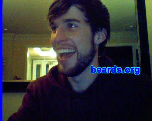 Jordan
Bearded since: 2010. I am an occasional or seasonal beard grower.

Comments:
I grew my beard 'cause it seems like a manly thing to do!

How do I feel about my beard? I feel pretty!
Keywords: full_beard