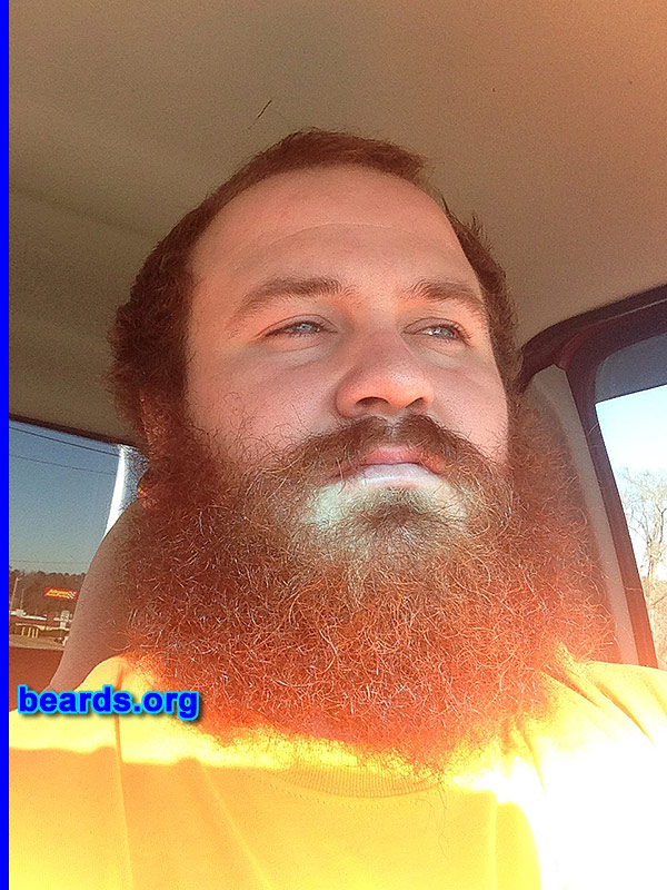 Jonathon D.
Bearded since: 2009. I am a dedicated, permanent beard grower.

Comments:
Why did I grow my beard? Because I've always felt men should have beards.

How do I feel about my beard? It's awesome, but not big enough.
Keywords: full_beard