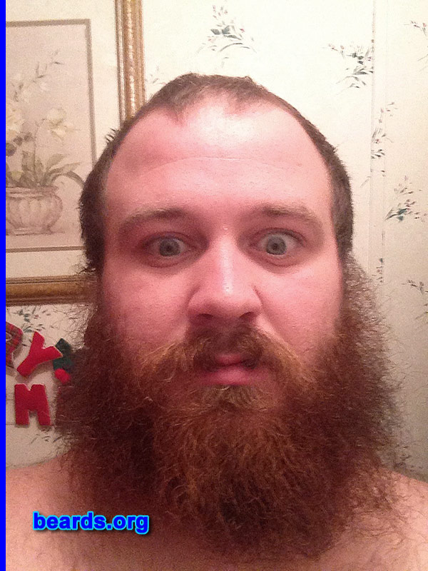 Jonathon D.
Bearded since: 2009. I am a dedicated, permanent beard grower.

Comments:
Why did I grow my beard? Because I've always felt men should have beards.

How do I feel about my beard? It's awesome, but not big enough.
Keywords: full_beard