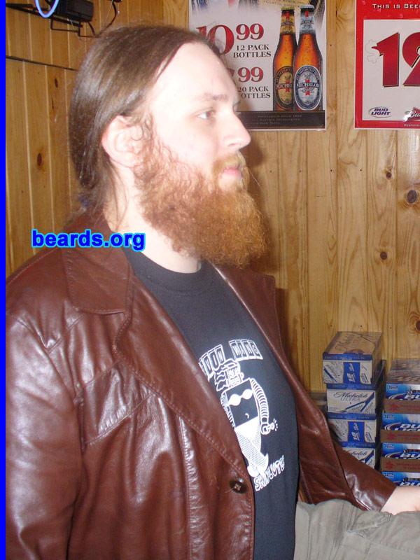 Kevin
Bearded since: 2003.  I am a dedicated, permanent beard grower.

Comments:
I grew my beard because beards are awesome.

How do I feel about my beard?  Love it.
Keywords: full_beard