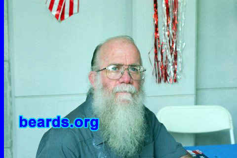 Mark
Bearded since: 1971.  I am a dedicated, permanent beard grower.

Comments:
I grew my beard because I just like it.  Hate to shave.

How do I feel about my beard?  Love it.
Keywords: full_beard