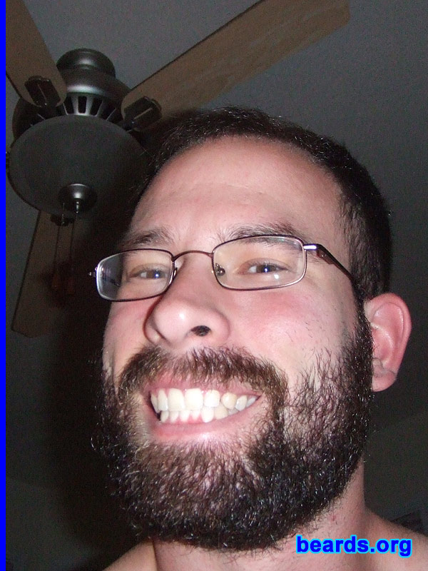 Richard K.
Bearded since: 2009.  I am a dedicated, permanent beard grower.

Comments:
I grew my beard mainly because I don't want people to recognize me. I like being different and with a beard I am. 

How do I feel about my beard?  I feel like I'm a different person.  I wear flannel while I have my beard. It represents that rugged mountain look.
Keywords: full_beard