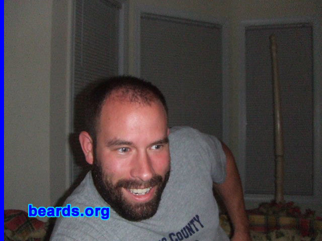 Richard K.
Bearded since: 2009.  I am a dedicated, permanent beard grower.

Comments:
I grew my beard mainly because I don't want people to recognize me. I like being different and with a beard I am. 

How do I feel about my beard?  I feel like I'm a different person.  I wear flannel while I have my beard. It represents that rugged mountain look.
Keywords: full_beard