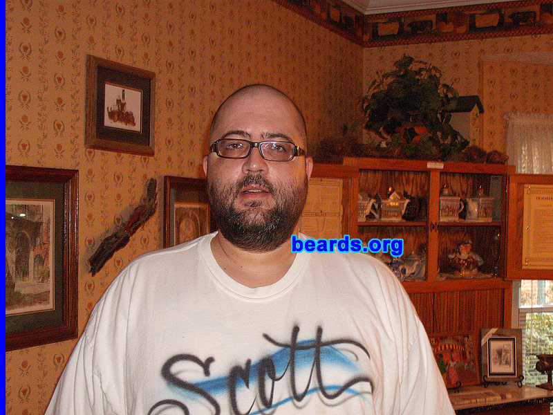 Scott H.
Bearded since: 2011. I am an experimental beard grower.

Comments:
I grew my beard because I have always been clean shaven and I wanted to try it.

How do I feel about my beard? I like it and I am glad I grew it out to see if i could do it.
Keywords: full_beard