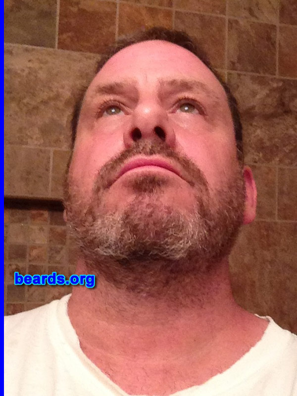 Steve P.
Bearded since: 2013. I am an experimental beard grower.

Comments:
Why did I grow my beard? Beards.org.   Also, it makes me feel more like a man.

How do I feel about my beard? Love it, but impatient for it to grow on thick and full.
Keywords: full_beard
