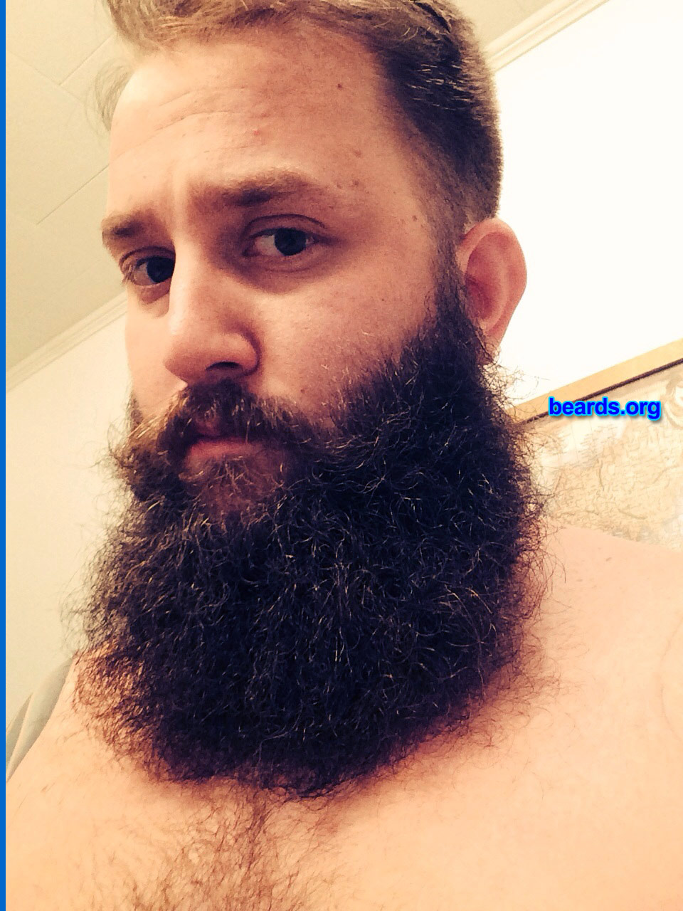 Stephen
Bearded since: 2011. I am a dedicated, permanent beard grower.

Comments:
Why did I grow my beard? After I got out of the military I figured I'd let it grow as a "freedom beard" because I was sick of shaving twice a day! It's here to stay, though! Razors are expensive anyway.

How do I feel about my beard? I love it.
Keywords: full_beard