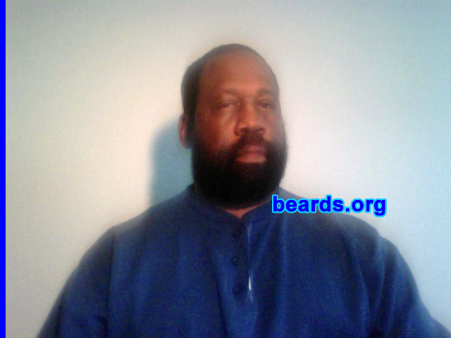 Yusef
Bearded since: August 2012.  I am an experimental beard grower.

Comments:
Why did I grow my beard? I simply hate shaving. The beard distinguishes a man from a woman. When I was clean shaven, I noticed the difference in how women behave towards me, as opposed to when I am wearing a beard. I get less arguments and less hassles from men and women when I am wearing my beard. Leviticus 19:27 ...ye shall not round the corners of thy head, neither shall thy mar the edges of thy beard. I think that says it all!

How do I feel about my beard? It's a part of my body. I will probably never shave again! Job or no job! I love the fact that I don't have to worry about cutting myself shaving. I love the effect my beard has on other people. I get all kinds of reactions. You can see the negative emotions in people's faces. It acts as a screen to filter out the people I wouldn't waste my time with in the first place. I love my beard!
Keywords: full_beard