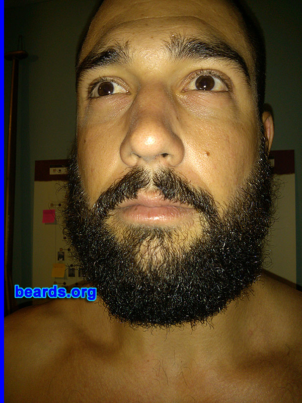 Huapala
Bearded since: 2013. I am an experimental beard grower.

Comments:
Why did I grow my beard? Because I want to join the ranks of great men with beards.

How do I feel about my beard? I enjoy it, but, I am curious to see where it will go.
Keywords: full_beard