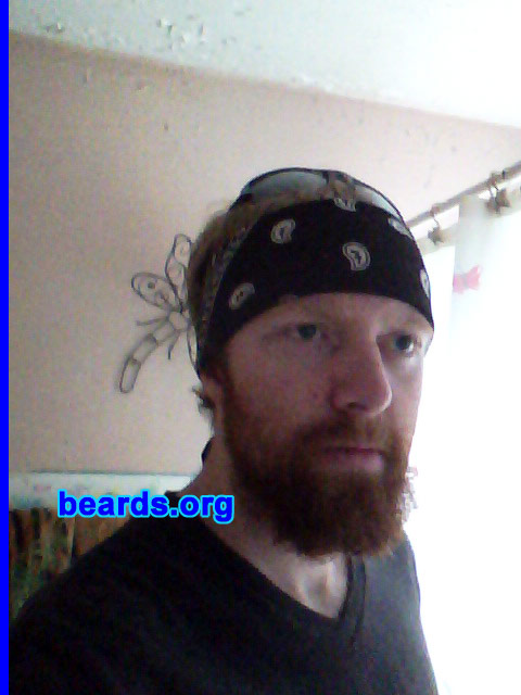 Jordan
Bearded since: 2012. I am an experimental beard grower.

Comments:
Why did I grow my beard? Wanted to get a head start on No Shave November and now I can't imagine getting rid of it.

How do I feel about my beard? I love my beard and the attention it brings, both positive and negative.
Keywords: full_beard