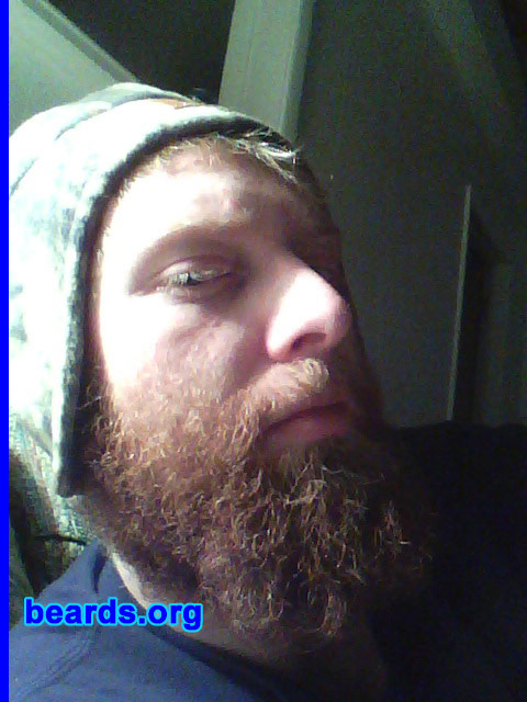 Jordan
Bearded since: 2012. I am an experimental beard grower.

Comments:
Why did I grow my beard? Wanted to get a head start on No Shave November and now I can't imagine getting rid of it.

How do I feel about my beard? I love my beard and the attention it brings, both positive and negative.
Keywords: full_beard