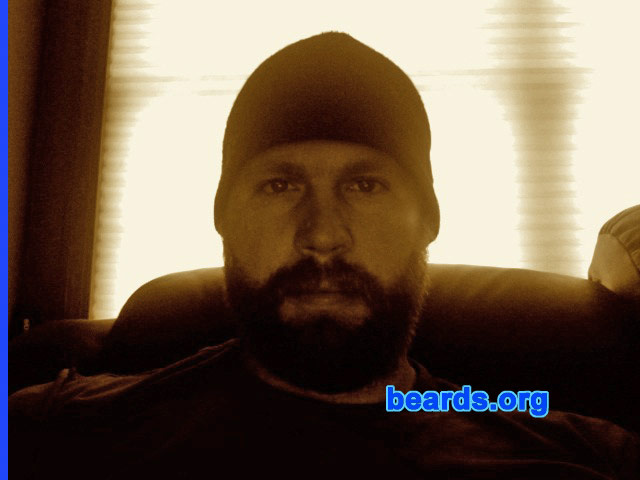 Kevin
Bearded since: 2007.  I am a dedicated, permanent beard grower.

Comments:
I grew my beard because I look better with than without.

How do I feel about my beard? Won't ever shave it.
Keywords: full_beard