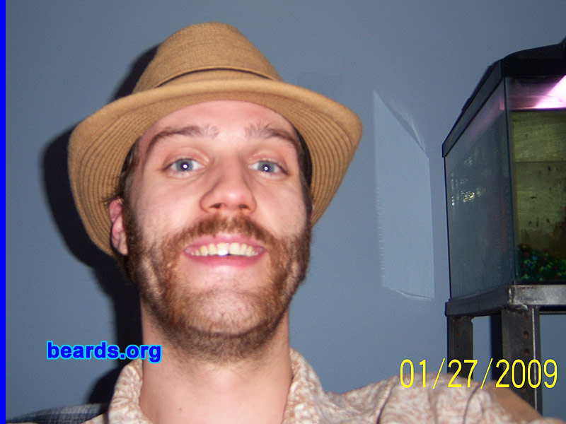 Leman
Bearded since: 2002.  I am a dedicated, permanent beard grower.

Comments:
I grew my beard because it keeps me warm in the winter and I don't really like to shave.

How do I feel about my beard?  I love my beard.  I think everyone should grow a beard.
Keywords: horseshoe stubble full_beard