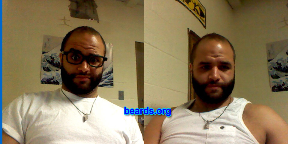 Michael B.
Bearded since: 2014. I am an experimental beard grower.

Comments:
Why did I grow my beard? Thought it was the right thing to do.  Why not?  Doesn't cost anything either.

How do I feel about my beard? Satisfied. Still growing, though.
Keywords: full_beard