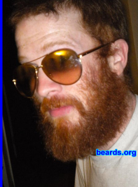 Chaz F.
Bearded since: 2004.  I am a dedicated, permanent beard grower.

Comments:
Why did I grow my beard? I'd be crazy not to.

How do I feel about my beard? It's big... but not big enough!
Keywords: full_beard