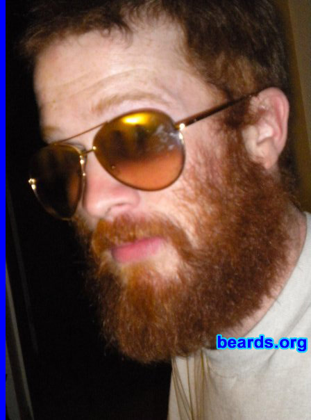 Chaz F.
Bearded since: 2004.  I am a dedicated, permanent beard grower.

Comments:
Why did I grow my beard? I'd be crazy not to.

How do I feel about my beard? It's big... but not big enough!
Keywords: full_beard