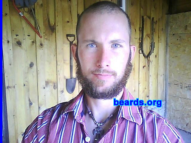 Delton R.
Bearded since: 2011. I am a dedicated, permanent beard grower.

Comments:
I decided to grow my beard because: 1) Razors are too expensive. ;)   2) I wanted the ability to say I can and you can't! HA! 3) I like the general look. I was picked on a lot in grade school and a lot of my young adulthood, but the beard knocked all of them out like Muhammad Ali!

How do I feel about my beard? I love it.  I've got a few photos here on beards.org that dont give it the justice it deserves as in this newest photo, I actually know what I'm doing. Once I learned to trim properly and to keep it nice, I'm much happier. :)
Keywords: full_beard