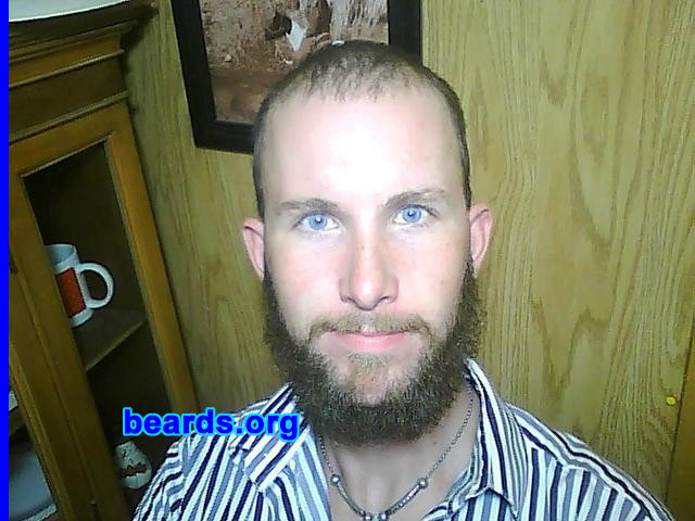 Delton R.
Bearded since: 2011. I am a dedicated, permanent beard grower.

Comments:
I decided to grow my beard because: 1) Razors are too expensive. ;)   2) I wanted the ability to say I can and you can't! HA! 3) I like the general look. I was picked on a lot in grade school and a lot of my young adulthood, but the beard knocked all of them out like Muhammad Ali!

How do I feel about my beard? I love it.  I've got a few photos here on beards.org that dont give it the justice it deserves as in this newest photo, I actually know what I'm doing. Once I learned to trim properly and to keep it nice, I'm much happier. :)
Keywords: full_beard