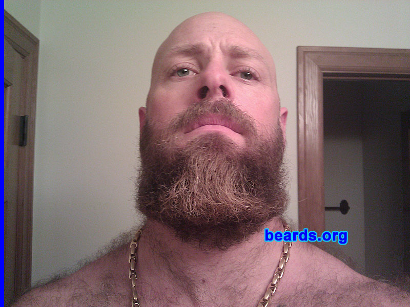 Matt
Bearded since: 1993.  I am a dedicated, permanent beard grower.

Comments:
I grew my beard because men up north wear beards!  I feel naked without it.

How do I feel about my beard?  Proud!
Keywords: full_beard