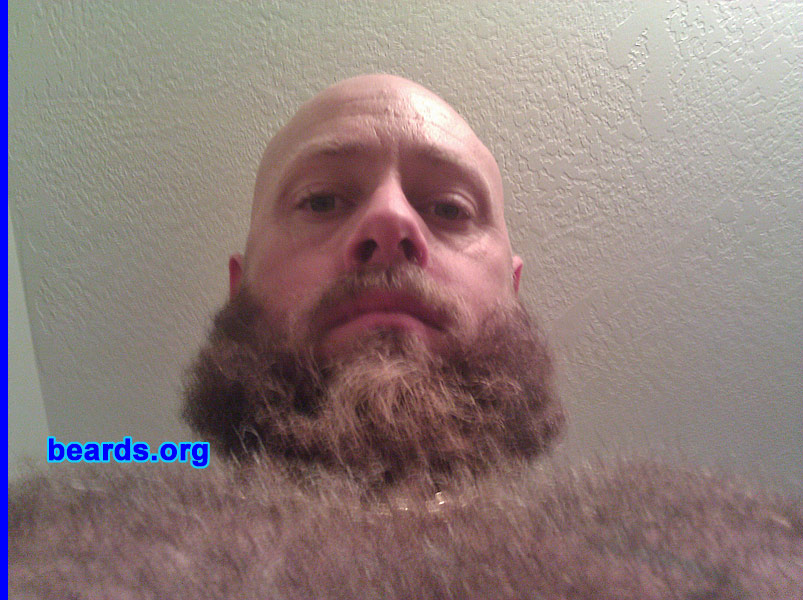 Matt
Bearded since: 1993.  I am a dedicated, permanent beard grower.

Comments:
I grew my beard because men up north wear beards!  I feel naked without it.

How do I feel about my beard?  Proud!
Keywords: full_beard