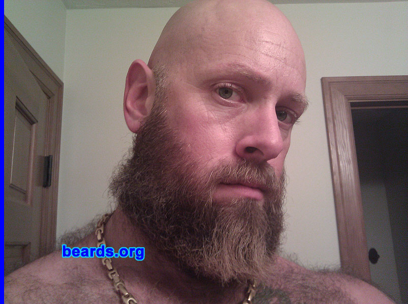 Matt
Bearded since: 1993.  I am a dedicated, permanent beard grower.

Comments:
I grew my beard because men up north wear beards!  I feel naked without it.

How do I feel about my beard?  Proud!
Keywords: full_beard