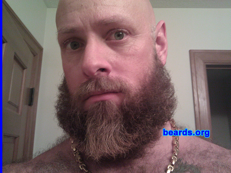 Matt
Bearded since: 1993.  I am a dedicated, permanent beard grower.

Comments:
I grew my beard because men up north wear beards!  I feel naked without it.

How do I feel about my beard?  Proud!
Keywords: full_beard