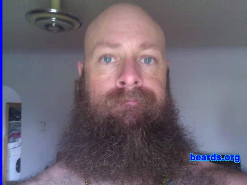 Matt
Bearded since: 1993. I am a dedicated, permanent beard grower.

Comments:
I grew my beard because men up north wear beards! I feel naked without it.

How do I feel about my beard? Proud! 
Keywords: full_beard