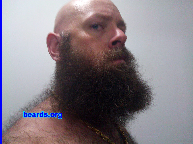 Matt
Bearded since: 1993. I am a dedicated, permanent beard grower.

Comments:
I grew my beard because men up north wear beards! I feel naked without it.

How do I feel about my beard? Proud! 
Keywords: full_beard