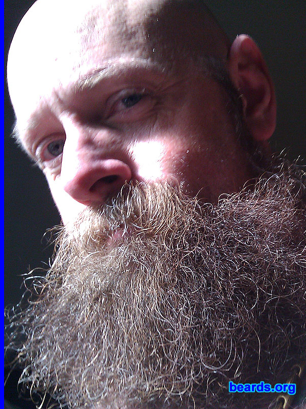 Matt
Bearded since: 1993. I am a dedicated, permanent beard grower.

Comments:
I grew my beard because men up north wear beards! I feel naked without it.

How do I feel about my beard? Proud! 
Keywords: full_beard