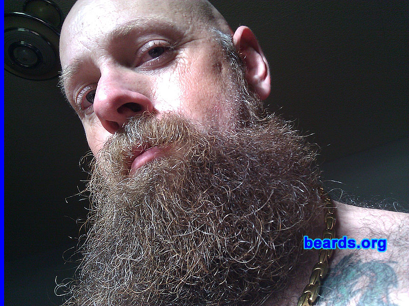 Matt
Bearded since: 1993. I am a dedicated, permanent beard grower.

Comments:
I grew my beard because men up north wear beards! I feel naked without it.

How do I feel about my beard? Proud! 
Keywords: full_beard