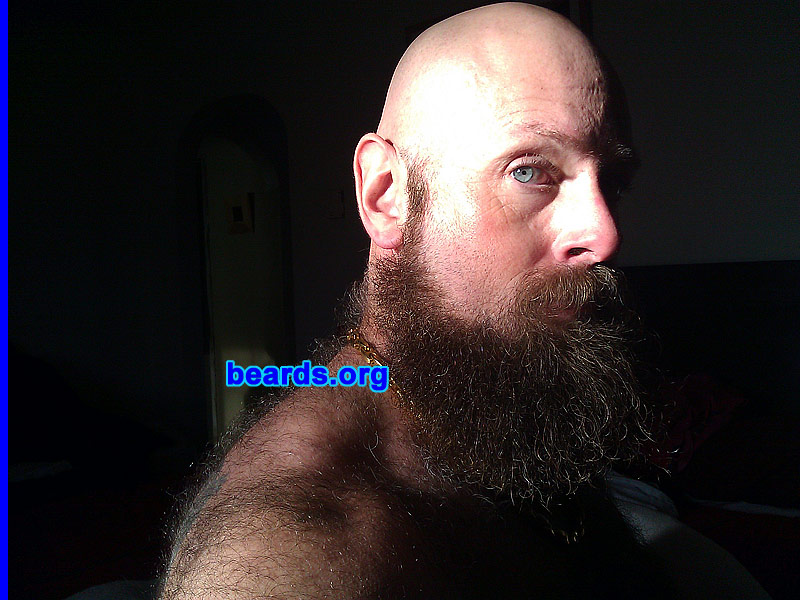 Matt
Bearded since: 1993. I am a dedicated, permanent beard grower.

Comments:
I grew my beard because men up north wear beards! I feel naked without it.

How do I feel about my beard? Proud! 
Keywords: full_beard